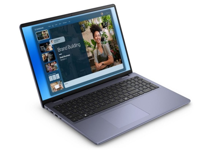 Dell Laptop Dell 16 DC16251 W11P C7-150U/32GB/1TB/16.0 FHD+/Int/FgrPr/WLAN + BT/Backlit Kb/4 Cell/3YPS Midnight Blue