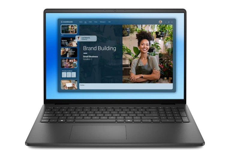 Dell Laptop Dell 16 DC16250 W11P C7-150U/16GB/1TB/16.0 FHD+/Int/FgrPr/WLAN + BT/Backlit Kb/3 Cell/3YPS Carbon Black