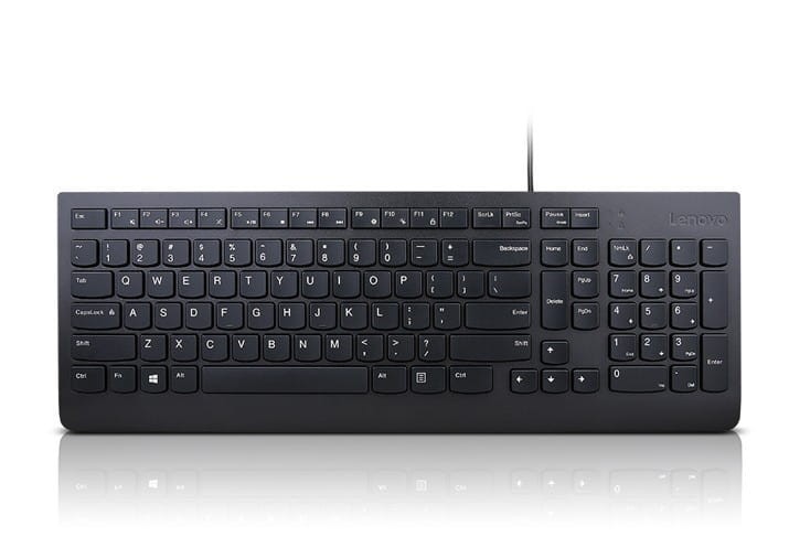 Lenovo Klawiatura przewodowa Lenovo Essential (czarna) - angielski, US (103P) 4Y41C68681
