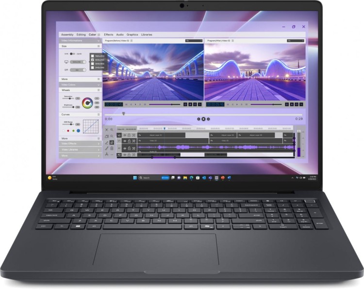 Dell Pro Max 16 MC16250/U5-235H/16GB/256GB/Intel Arc/FgrPr & SmtCd/FHD Cam & Mic/16.0"FHD+/Backlit Kb/4 Cell/100W/vPro/W11Pro/3YPS