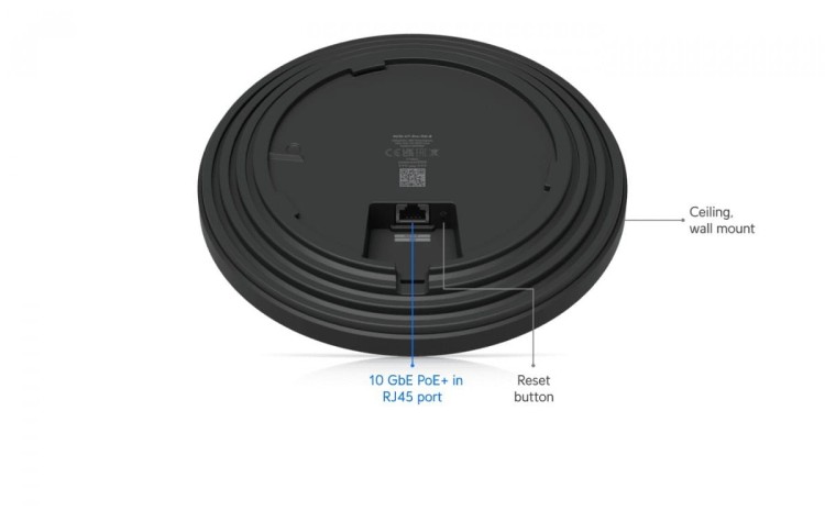 UBIQUITI Punkt dostępowy WiFi 7, U7-Pro-XG-B