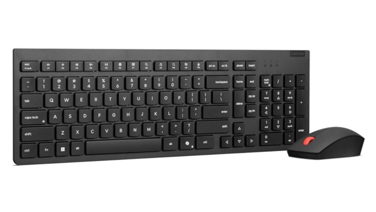 Lenovo Klawiatura z myszką Essential Wireless Combo Gen2 Black-US Euro 4X31R64491