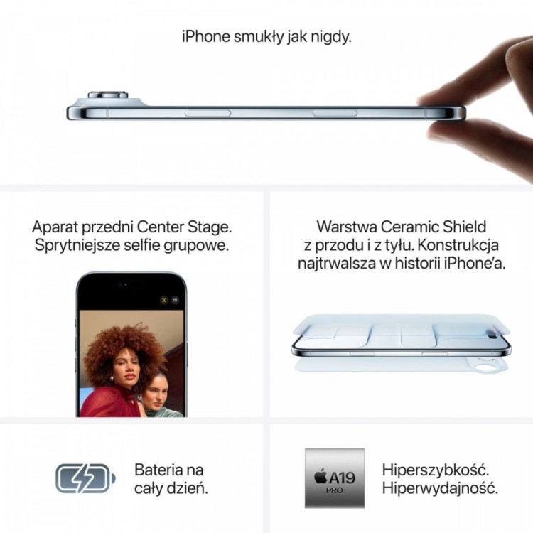 Apple iPhone Air 256GB Biały Obłok