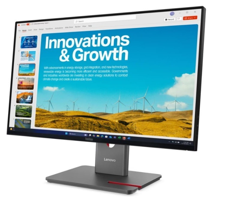 Lenovo Monitor ThinkVision P24QD-40 24 cale 64B1GAT1EU