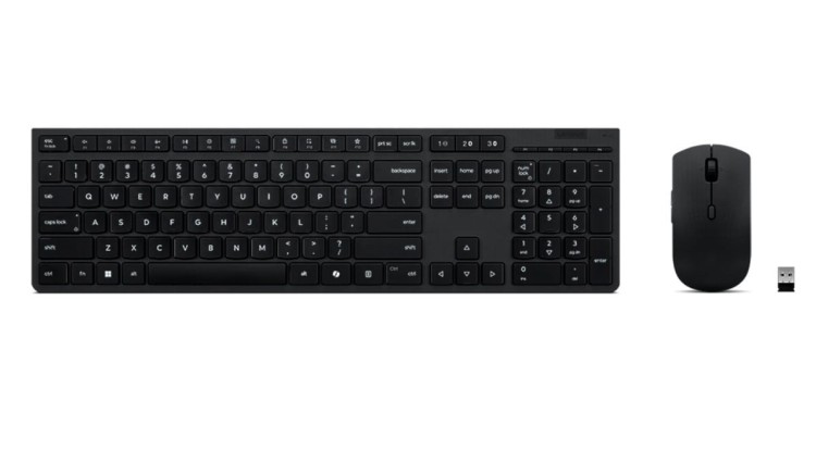 Lenovo Klawiatura z myszką Professional Wireless Rechargeable Combo 4X31R64351