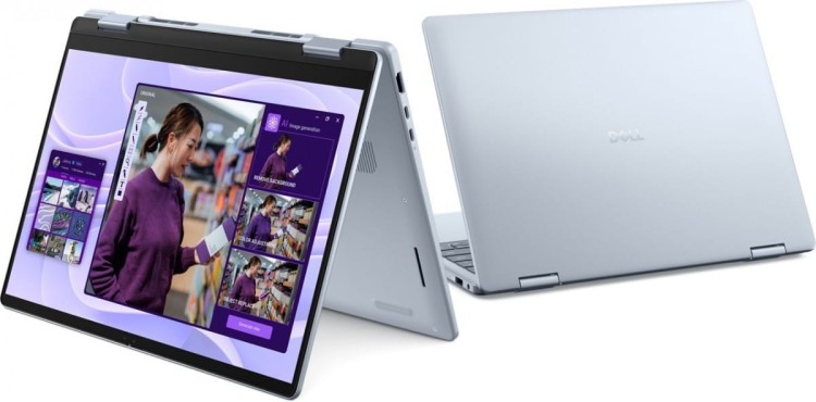 Dell Laptop Dell 14 Plus 2-in-1 DB04250 Win11Pro Ultra 5 226V/16GB/512GB SSD/14.0 FHD+ Touch/Arc/WLAN + BT/Backlit Kb/4 Cell