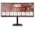 AOC Monitor CU34E4CV 34 cale 120Hz Curved VA HDMIx2 DP RJ45 HAS Głośniki