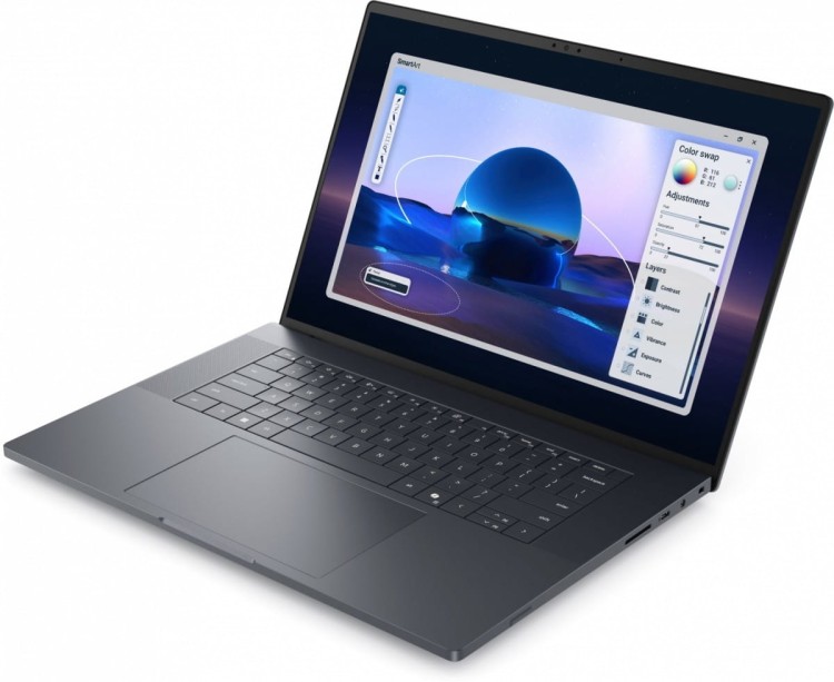 Dell Laptop Dell Pro Max 16 Premium MA16250 Win11Pro U7-265H|32GB|1TB|Nvidia RTX PRO 1000 Blackwell 8GB GDDR7|FgrPr|Cam & Mic|WLAN + BT|16.0 FHD+|Back