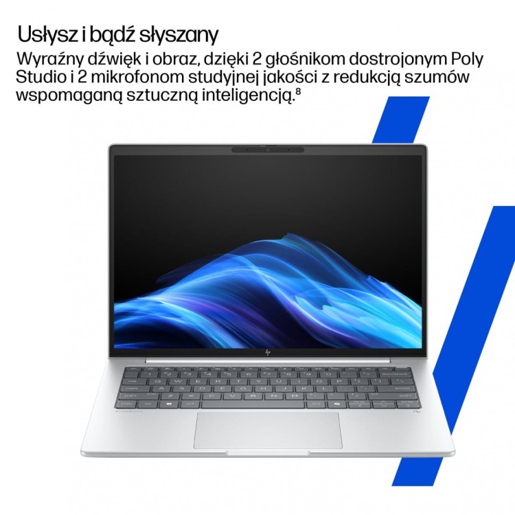 HP EliteBook 8 G1i 14 WUXGA AG 400n LBL 5MP+IR+ISP U7 258V 14 32GB 512GB Win11P 3/3/3