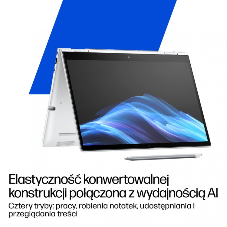 EliteBook 8 Flip G1i 13.3" WUXGA LED UWVA 400N Touch AG U7 255U 16GB 512GB SSD W11P 3/3/3