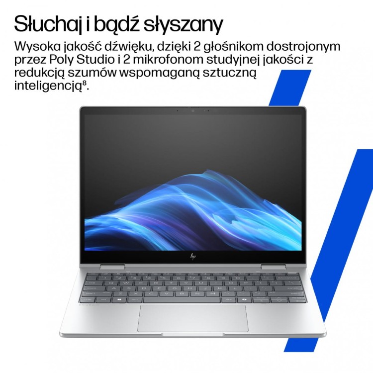 EliteBook 8 Flip G1i 13.3" WUXGA LED UWVA 400N Touch AG U7 255U 16GB 512GB SSD W11P 3/3/3