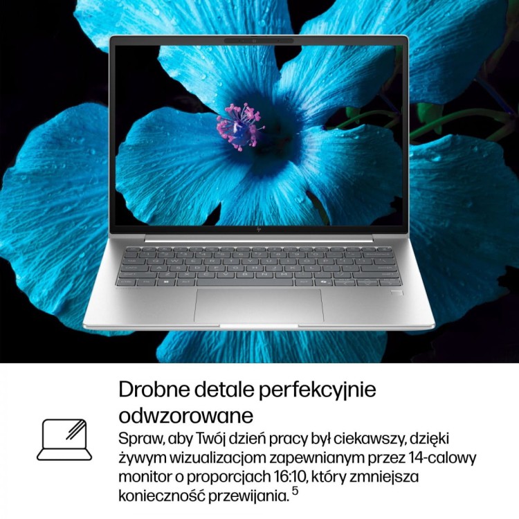 HP EliteBook 6 G1i 14 WUXGA  W+LBL UWVA 400 5MP IR 60Hz U7 255H 14 16GB 512GB Win11P 3/3/3