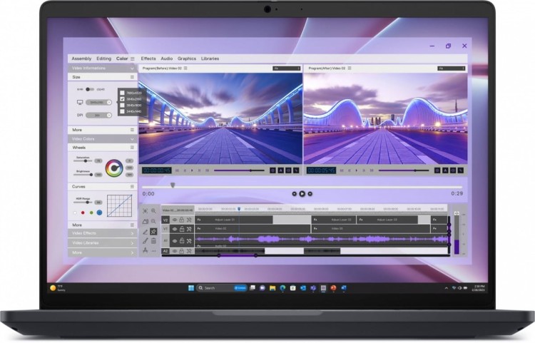 Dell Stacja robocza Dell Pro Max 16 MC16250 Win11Pro|U7-265H|32GB|1TB|RTX PRO 2000|FgrPr&SmtCd|FHD IR Cam&Mic|WLAN+BT|16FHD+|Backlit Kb|6 Cell|130W|vP