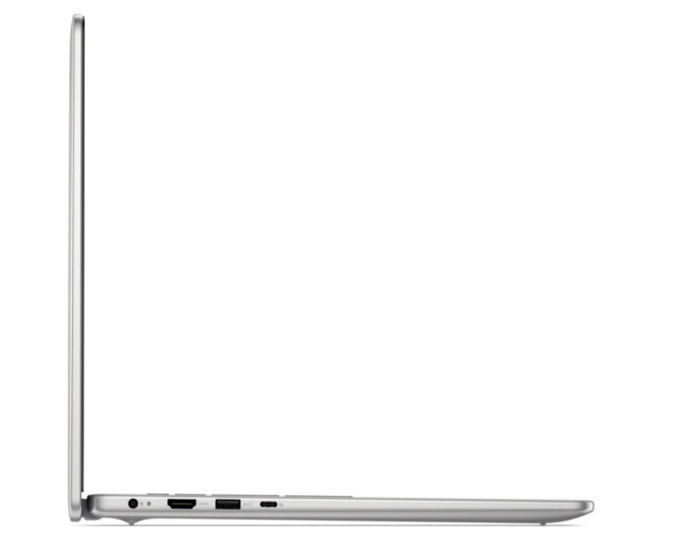 Dell Laptop Dell 16 DC16256 W11P R7-250|16GB|1TB|AMD Radeon|FgrPr|WLAN+BT|16.0 FHD+|Backlit Kb|4C|65W|3YPS Platinum Silver (Metal)