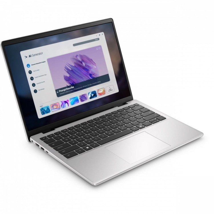 Dell Laptop Dell Pro 14 Essential PV14255 W11P Ryzen AI 7 350|16GB|1TB|AMD Radeon|FgrPr|WLAN+BT|14.0 FHD+|BcklKb|4C|65W|3YPS Platinum Silver Metal