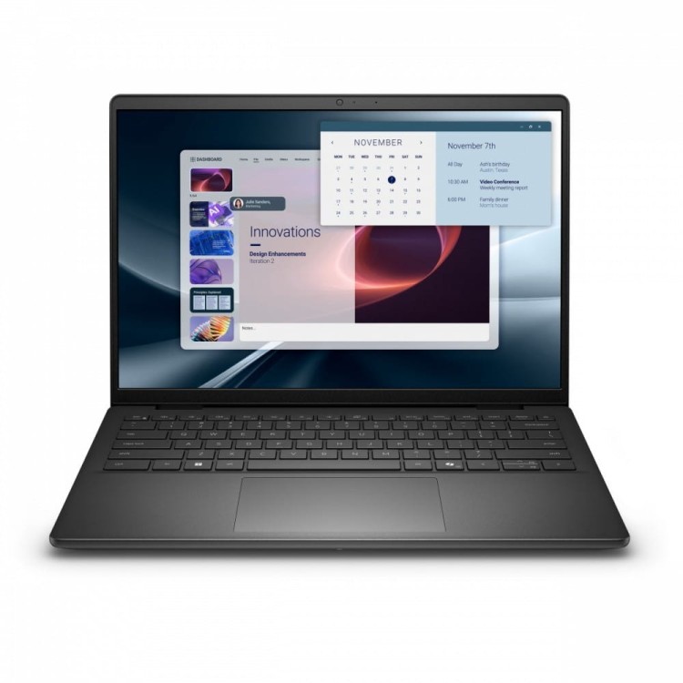 Dell Laptop Dell Pro 14 Essential PV14255 W11P Ryzen 5 220|16GB|512GB|AMD Radeon|FgrPr|WLAN+BT|14.0 FHD+|BcklKb|3C|65W|3YPS Carbon Black (Plastic)