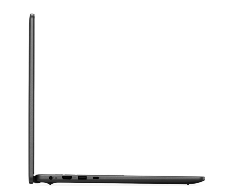 Dell Laptop Dell 16 DC16255 W11P Ryzen 7 250|16GB|512GB|AMD Radeon|FgrPr|WLAN+BT|16.0 FHD+|Backlit Kb|3C|65W|3YPS Carbon Black (Plastic)