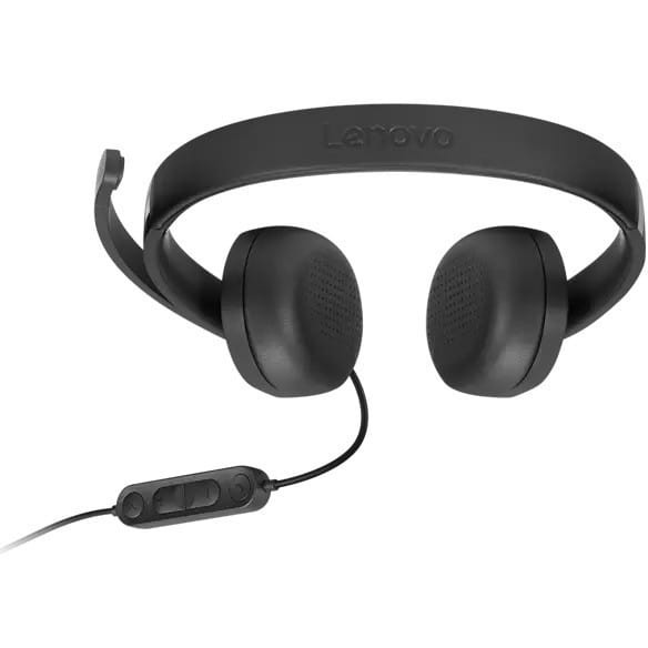 Lenovo Analogowy zestaw słuchawkowy USB-A Stereo Headset Gen 2 4XD1P83425
