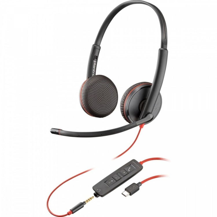 POLY Zestaw słuchawkowy Blackwire C3225 Stereo USB-C 80S04AA