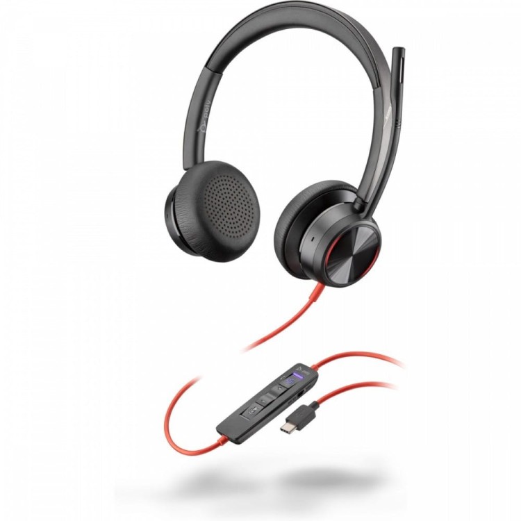POLY Zestaw słuchawkowy Blackwire 8225 -M USB-C 772K5AA