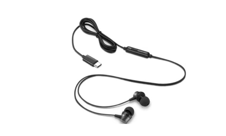 Lenovo Słuchawki douszne przewodowe USB-C 4XD1J77351
