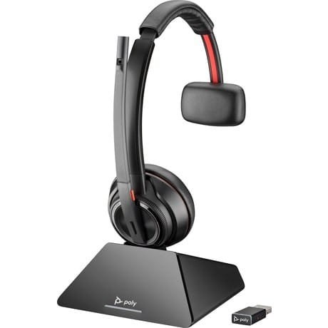 POLY Słuchawki Top Savi 8220 Stereo DECT 1880-1900 MHz + podstawka ładująca  8Y9C4AA#ABB