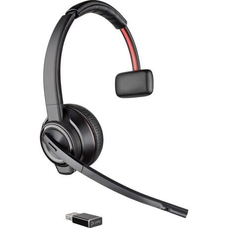 POLY Zestaw słuchawkowy jednouszny Savi 8210 DECT 1880-1900 MHz + podstawka ładująca  8Y9C3AA#ABB