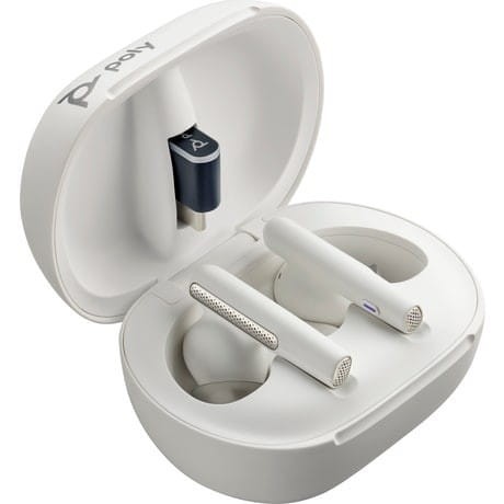POLY Słuchawki Voyager Free 60/60 + White arbuds (2) 8L5B1AA