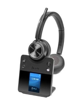POLY Zestaw słuchawkowy Savi 7420 Office Stereo z certyfukatem Microsoft Teams DECT 1880-1900 MHz