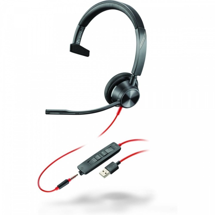 POLY Zestaw słuchawkowy Blackwire 3315 USB-A 76J12AA