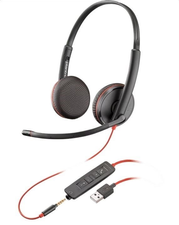 POLY Słuchawki Blackwire 3225 ST USB-A Headset  80S11AA