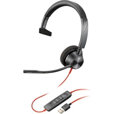 POLY Zestaw słuchawkowy Blackwire 3310 z certyfikatem Microsoft Teams USB-A 767F6AA