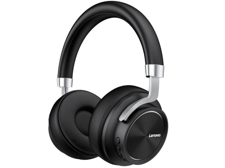 Lenovo Słuchawki nauszne bluetooth HD800 Czarne
