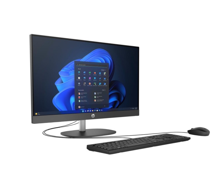 HP ProOne 245 G10 AIO 23.8 FHD IPS AG 250n R5 7520U 16GB 512GB Win11P 3/3/3