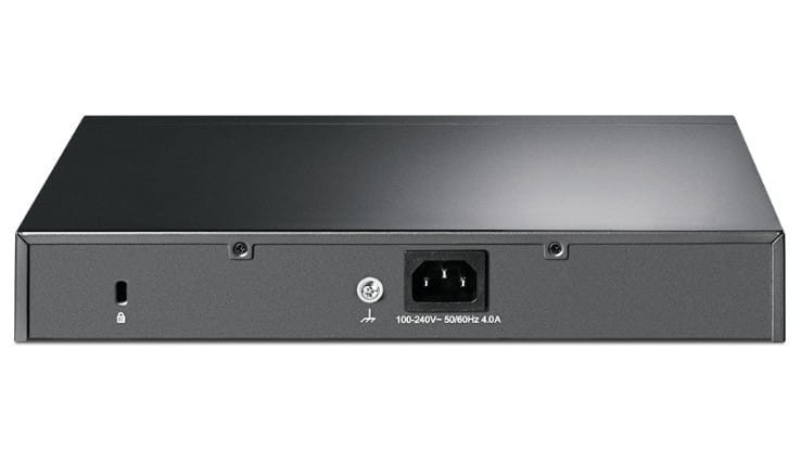 TP-LINK Przełącznik zarządzalny Omada 4-PortPoE ++10GBase-T L2+ with 2   10GE SFP+ Slots