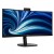 Philips Monitor 34 cale 34B2U3600CH Curved VA HDMIx2 DP HAS USB-C RJ45 KVM