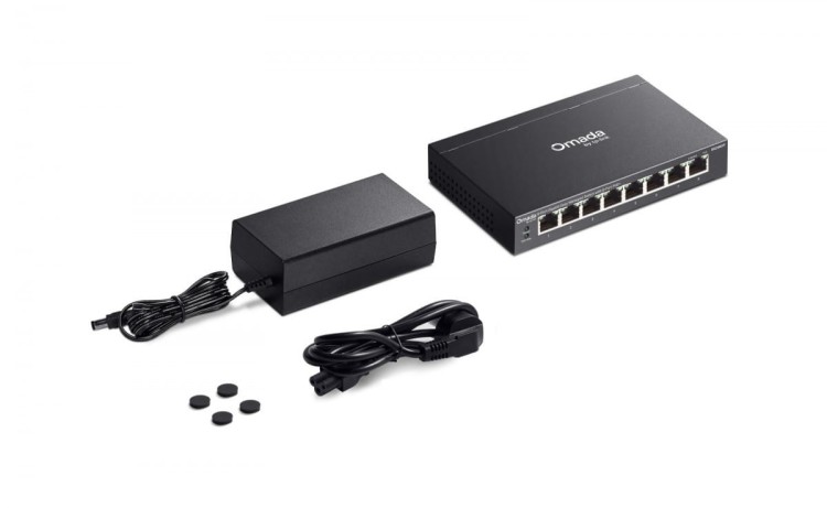 TP-LINK Przełącznik ES208GP Omada Easy Managed, 8 portów PoE+