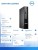 Dell Komputer Dell Pro Micro QCM1255 W11Pro Ryzen 5 Pro 8600GE/1x16GB/512GB/Integrated/WLAN + BT/Kb/65W/TPM/3YPS