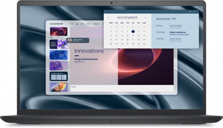 Dell Laptop Dell Pro 15 Essential PV15250 W11P i7-1355U|16GB|512GB|Intel UHD|FgrPr|WLAN+BT|15.6 FHD|BcklKb|4C|65W|3YPS Carbon Black (Plastic)