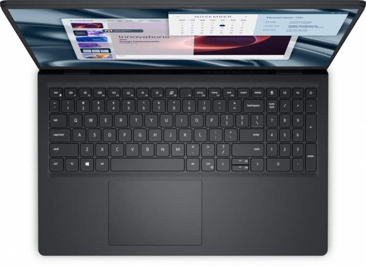 Dell Laptop Dell Pro 15 Essential PV15255 W11P R5-7520U|8GB|512GB|AMD Radeon 610M|FgrPr|WLAN+BT|15.6 FHD|BcklKb|3C|65W|3YPS Carbon Black (Plastic)
