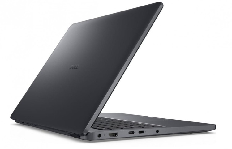 Dell Laptop Dell Pro 14 PC14250 W11P C7 150U/16GB/512GB CL25/FgrPr/FHD IR Cam&Mic/WLAN+BT|14.0 FHD+|BcklKb/3C/65W/3YPS Magnetite color, textured finis