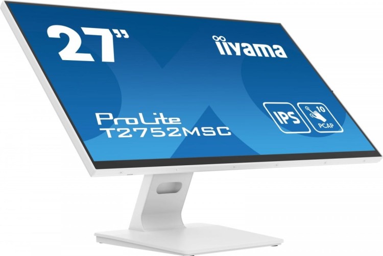 IIYAMA Monitor 27 cali T2752MSC-W1AG 10 PKT. POJ,IPS,HDMI,DP,2x1W,7H,2xUSB,  400cd/m2,AG-(Anti Glare)