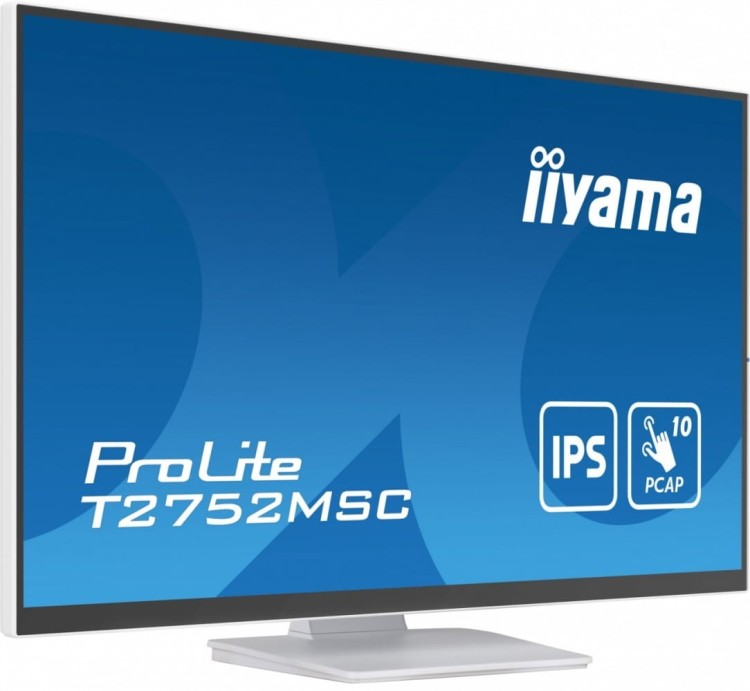 IIYAMA Monitor 27 cali T2752MSC-W1AG 10 PKT. POJ,IPS,HDMI,DP,2x1W,7H,2xUSB,  400cd/m2,AG-(Anti Glare)