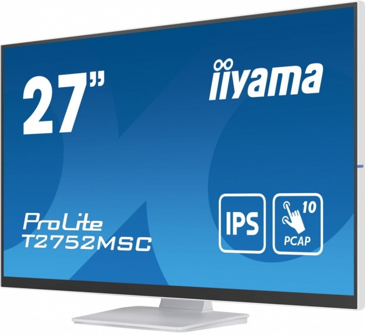 IIYAMA Monitor 27 cali T2752MSC-W1AG 10 PKT. POJ,IPS,HDMI,DP,2x1W,7H,2xUSB,  400cd/m2,AG-(Anti Glare)
