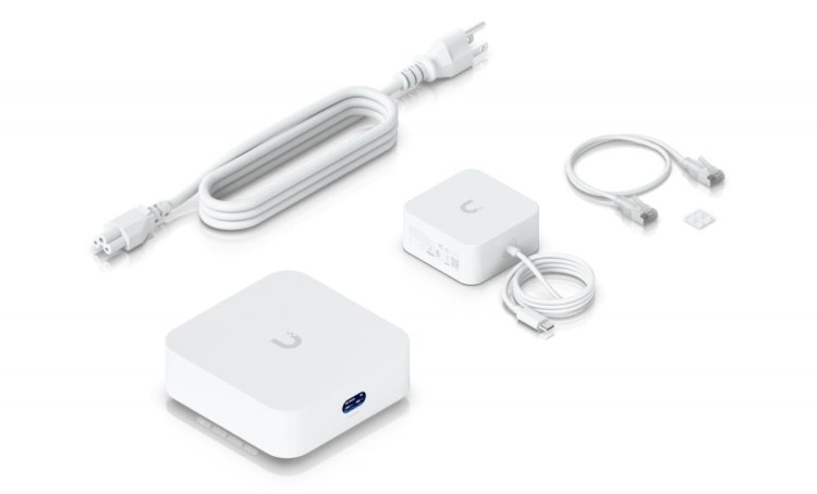 UBIQUITI Brama UniFi Express 7 Gateway/kontroler 10, 100, 1000, 2500, 10000 Mbit/s UX7