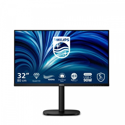 Philips Monitor 31.5 cala 32B2U3601 IPS 100Hz HDMI DP RJ45 USB-C Pivot