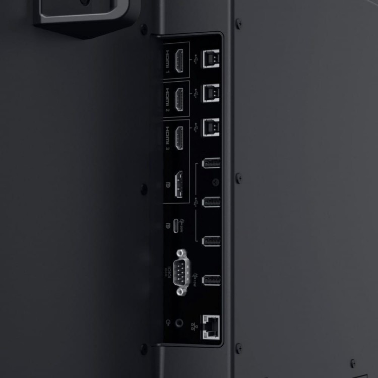 Dell Monitor 64.5 cala P6524QT Touch IPS LED UHD 4K(3840x2160)/16:9/DP/HDMI/USB-C/RS232/USB/RJ45/Głośniki/3Y