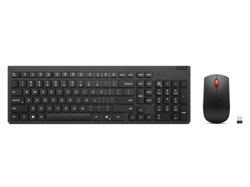 Lenovo Klawiatura i mysz Essential Wireless Combo Keyboard & Mouse Gen2 Black-US_English