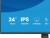 IIYAMA Monitor 23.8 cala XB2493HSU-B1 IPS.HDMI.DP.2x2W.USBx2, 350cd,1500:1,    HAS 150/PIVOT