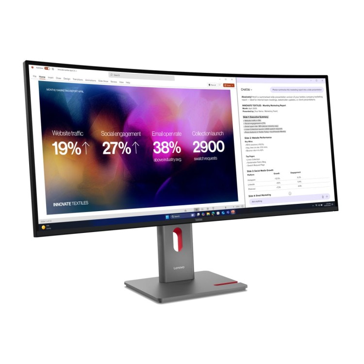 Monitor Lenovo P40WD-40(A253975P0)  40 Monitor-HDMI